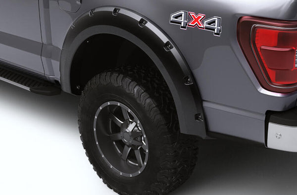 Bushwacker 2019 - 2023 Ford Ranger (6ft Bed) Forge Style Flares 4pc - Black