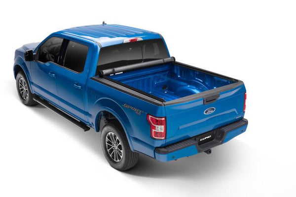 Lund 04-18 Ford F-150 (6.5ft. Bed) Genesis Roll Up Tonneau Cover - Black - GUMOTORSPORT