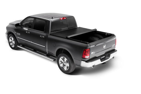 Lund 02-17 Dodge Ram 1500 (8ft. BedExcl. Beds w/Rambox) Genesis Roll Up Tonneau Cover - Black - GUMOTORSPORT