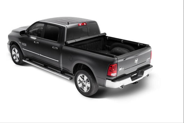 Lund 02-17 Dodge Ram 1500 (8ft. BedExcl. Beds w/Rambox) Genesis Roll Up Tonneau Cover - Black - GUMOTORSPORT