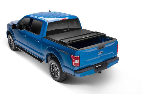 Lund 2019 - 2021 Dodge Ram 1500 5.7ft Bed Hard Fold Tonneau Lund - Black - GUMOTORSPORT