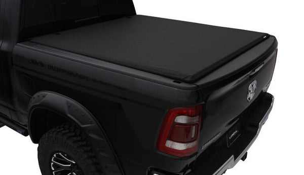 Lund 02-17 Dodge Ram 1500 (5.5ft. Bed) Genesis Elite Roll Up Tonneau Cover - Black - GUMOTORSPORT