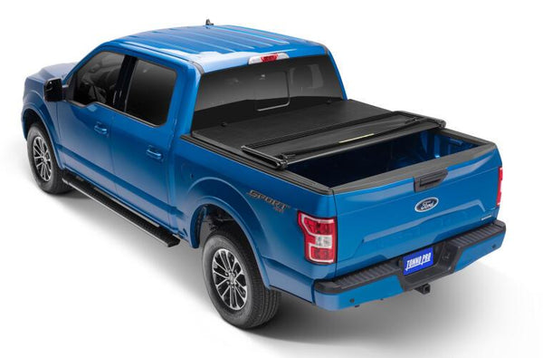 Tonno Pro 06-14 Honda Ridgeline 5ft Fleetside Tonno Fold Tri-Fold Tonneau Cover - GUMOTORSPORT