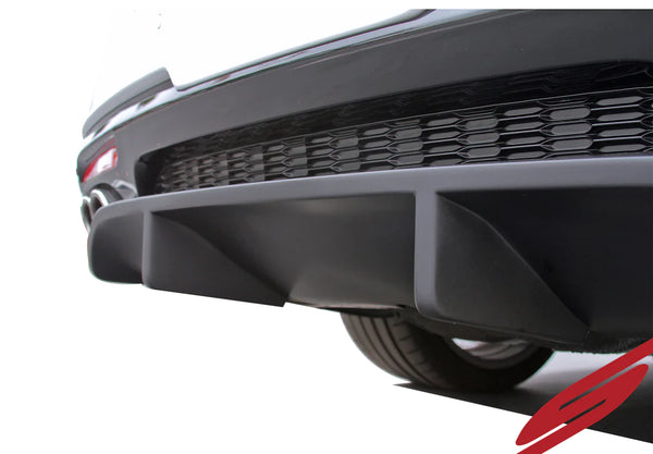 Stillen 2018-2021 Kia Stinger GT (AWD/RWD 3.3TT) Rear Diffuser [Matte Black] - KB26002MB