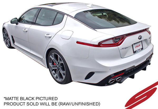 Stillen 2018-2021 Kia Stinger GT (AWD/RWD 3.3TT) Rear Diffuser [Unpainted] - KB26002