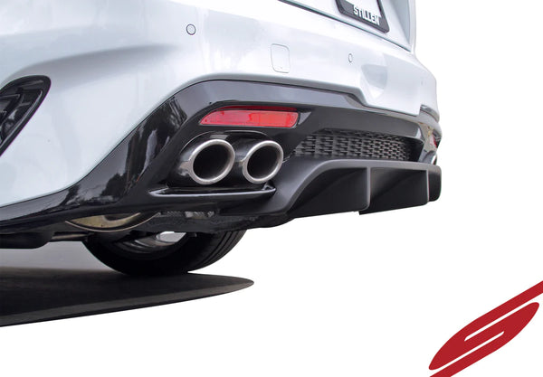 Stillen 2018-2021 Kia Stinger GT (AWD/RWD 3.3TT) Rear Diffuser [Matte Black] - KB26002MB