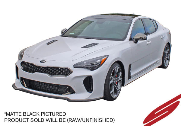 Stillen 2018-2022 Kia Stinger Front Splitter - AWD/RWD [3.3TT] Unpainted - KB26001