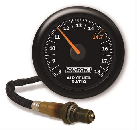Innovate MTX-AL Analog Air/Fuel Ratio Gauge Kit - Black Dial - GUMOTORSPORT