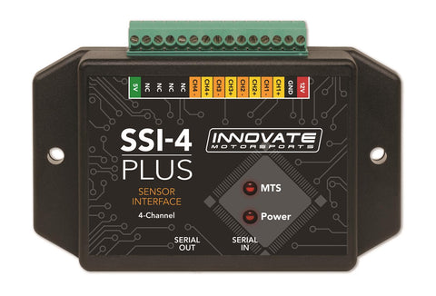 Innovate SSI-4 Plus (4 Channel Simple Sensor Interface) - GUMOTORSPORT