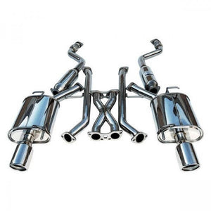 Invidia 07+ Infiniti G35/G37 Sedan 4dr Q300 Stainless Steel Tip Cat-back Exhaust - GUMOTORSPORT