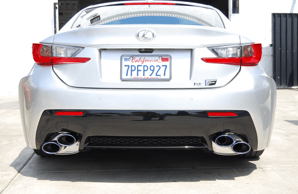 Invidia 14+ Lexus RCF Q300H w/ Rolled Titanium Tips Cat-Back Exhaust - GUMOTORSPORT