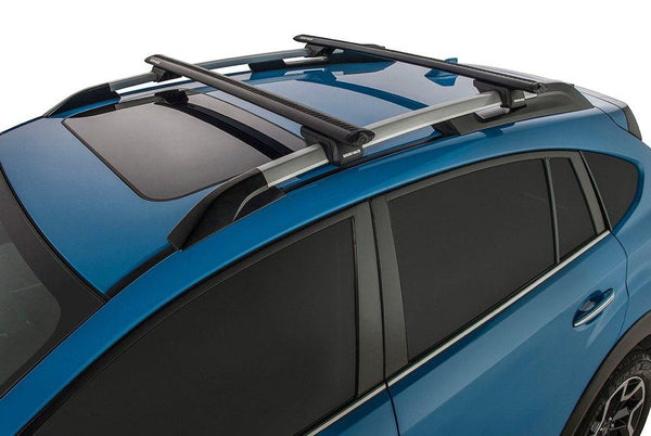 Rhino-Rack 18-21 Subaru Crosstrek 5 Door SUV Vortex SX 2 Bar Roof Rack - Silver - GUMOTORSPORT
