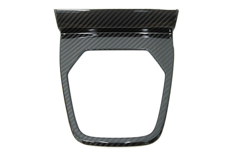 OLM LE Dry Carbon Fiber Shift Panel Trim - Subaru BRZ / Toyota GR86 2022+ Manual Models - GUMOTORSPORT