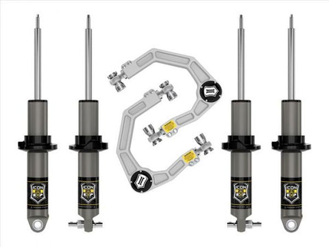 ICON 2021+ Ford Bronco Hoss 2.0 Stage 2 Suspension System Billet UCA (2- 3in Lift)
