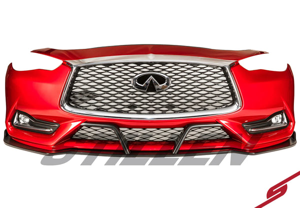 Stillen 2017-2021 Infiniti Q60 Front Splitter & Winglets - KB11232
