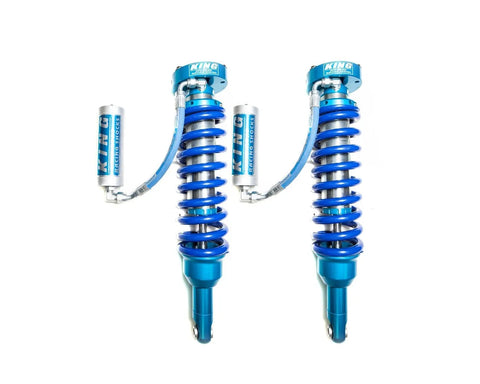 King Shocks 2005+ Toyota Tacoma (6 Lug) Front 2.5 Dia Remote Reservoir Coilover (Pair) - Extended