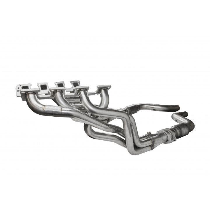 Kooks 2009 - 2019 Dodge Charger / Challenger 5.7L 1-7/8in x 3in SS Long Tube Headers + 3in x 2-1/2in Catted SS Pipe - GUMOTORSPORT