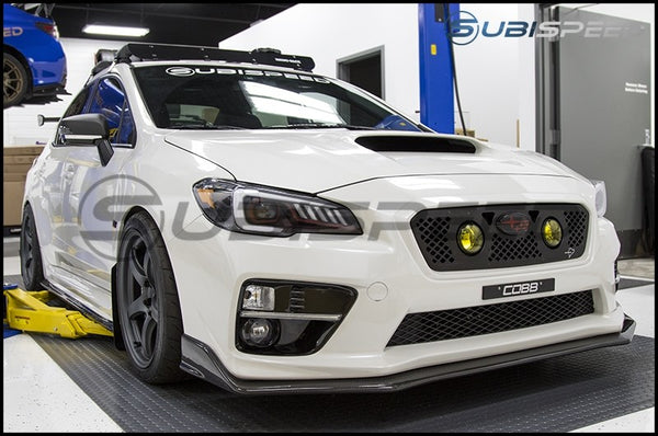 Carbon Reproductions S207 Style Carbon Fiber Front Lip - Subaru WRX / STI 2015 - 2017 - GUMOTORSPORT