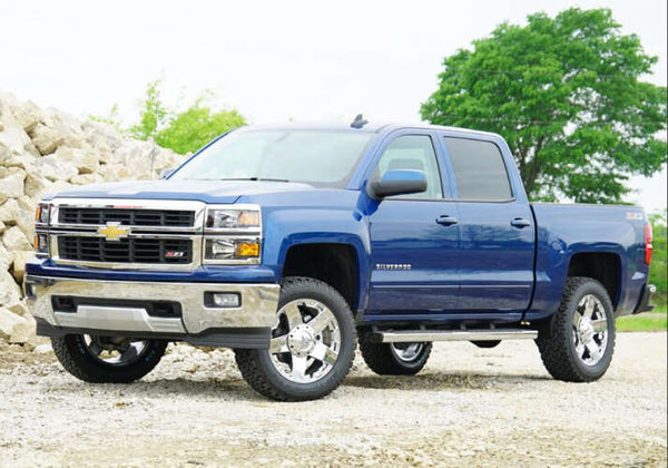 Superlift 2014 -2018 Chevy Silverado 1500 4WD 3.5in Lift Kit w/Alum/Steel Control Arms & Bilstein Rear Shocks