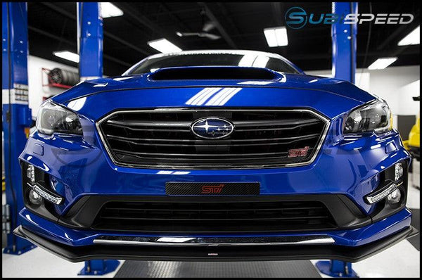 RSP Red STI Logo License Plate Delete - 2015+ WRX 2015+ STI - GUMOTORSPORT