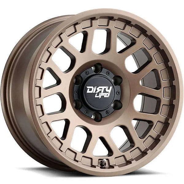 Dirty Life 9306 Mesa 17x9 / 6x139.7 BP / -12mm Offset / 106mm Hub Dark Bronze Wheel - GUMOTORSPORT