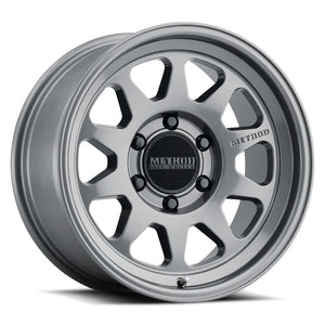 Method MR316 17x8.5 0mm Offset 5x150 110.5mm CB Gloss Titanium Wheel