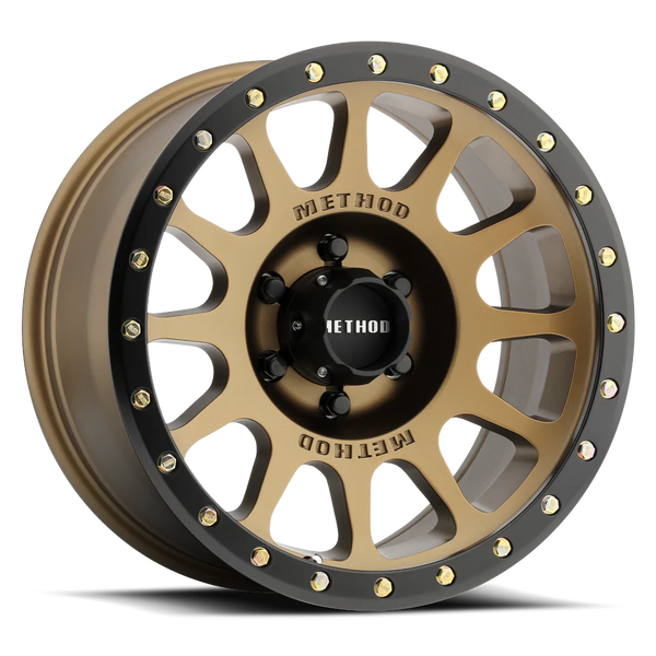 Method MR305 NV 18x9 -12mm Offset 6x5.5 108mm CB Method Bronze/Black Street Loc Wheel - GUMOTORSPORT