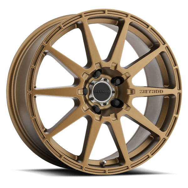 Method MR501 RALLY 17x8 +42mm Offset 5x4.5 ( 5x100 ) 67.1mm CB Method Bronze Wheel - GUMOTORSPORT