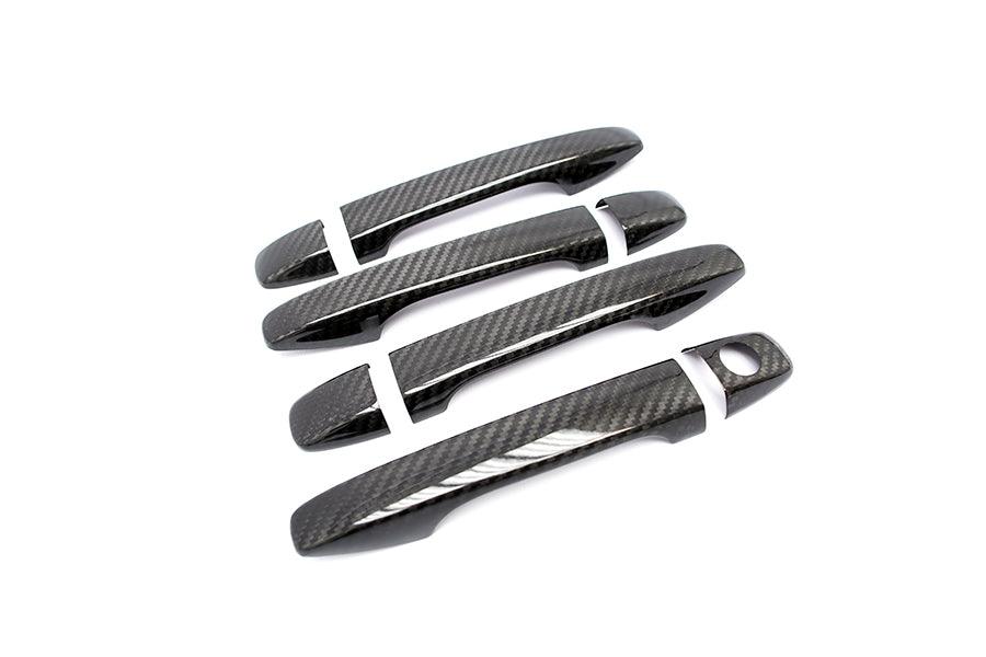 OLM S-line Dry Carbon Fiber Door Handle Covers - Subaru WRX / STI 2015+ / Forester 2014 - 2018 - GUMOTORSPORT