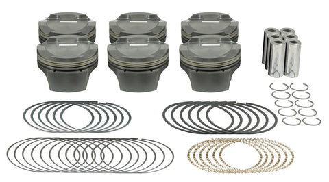 Mahle MS BMW N54 B30 3.0L 84.00mm x 31.7mm CH 17.2cc 314g 10.2CR Pistons (Set of 6)