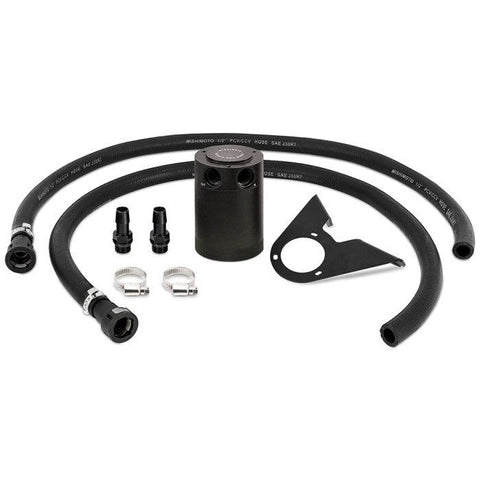 Mishimoto 2021+ Ford Bronco 2.3L Baffled Oil Catch Can - PCV Side - Black - GUMOTORSPORT