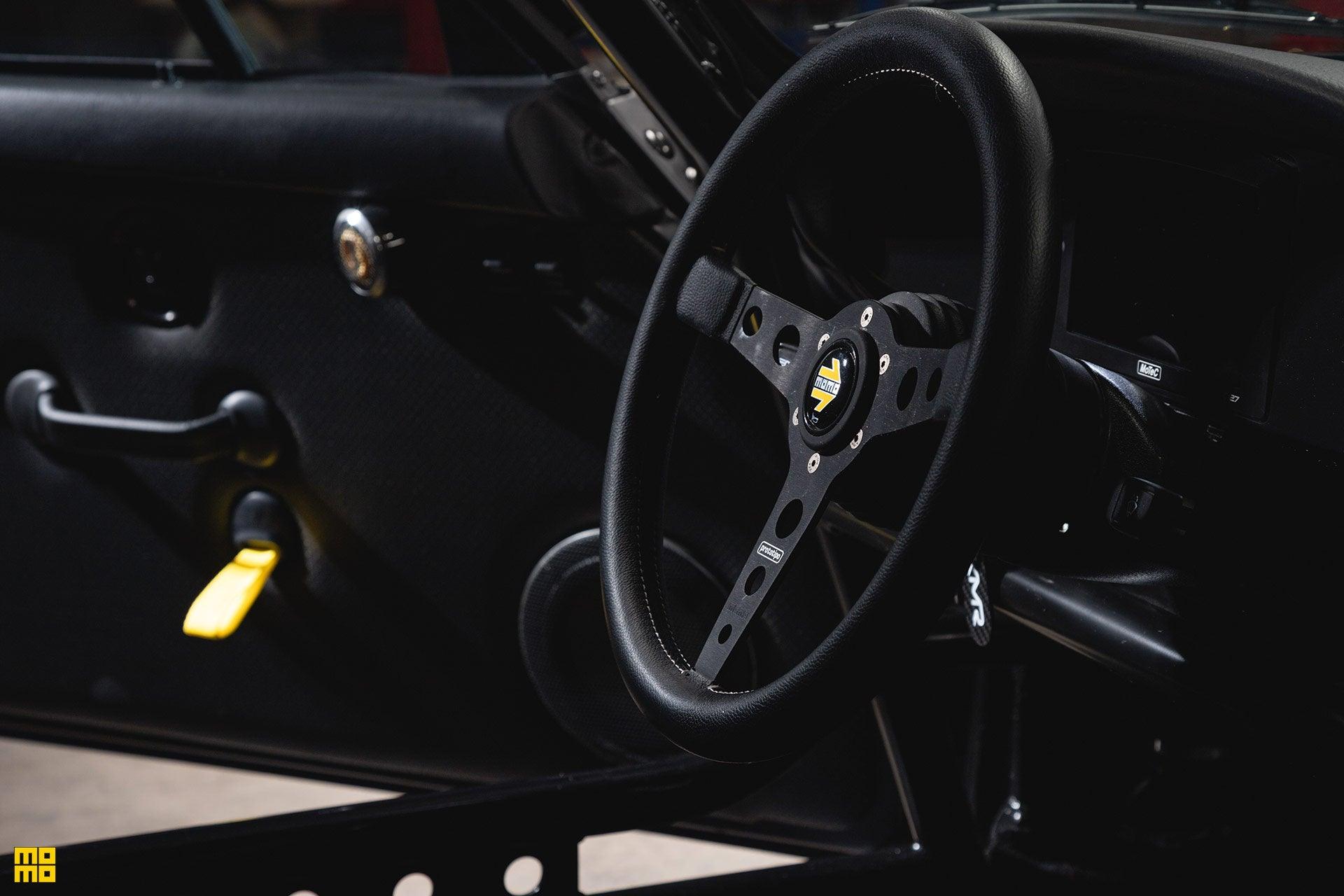 Momo Prototipo Steering Wheel 350 mm - Black Leather/Black