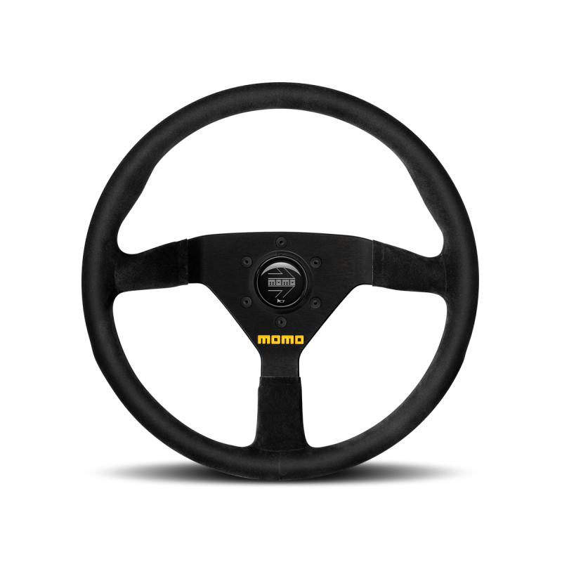 Momo MOD78 Steering Wheel 350 mm - Black Leather/Black Spokes