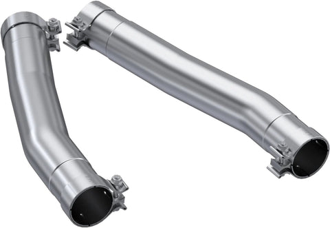 MBRP Dual 3" Muffler Bypass, 2015-2023 Dodge Challenger/ Charger 6.4L/5.7L, T409 Stainless Steel
