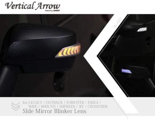 Avest Subaru Sequential Turn Signal Mirror Light Black Inner - Subaru Models (inc. 2015+ WRX / STI) - GUMOTORSPORT