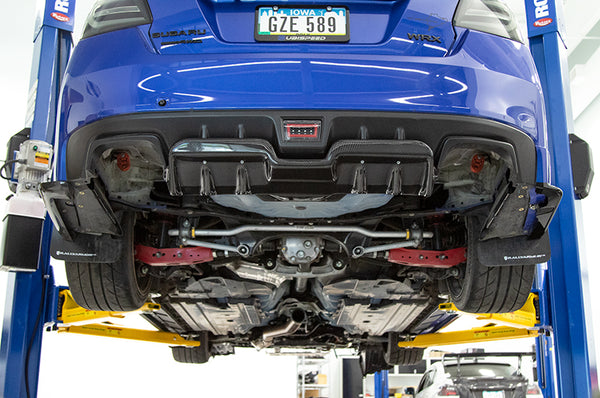 OLM A1 Style Carbon Fiber Rear Diffuser - 2015+ WRX / STI