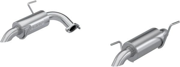 MBRP 2.5" Axle-Back Turndown, 2020-2025 Subaru Outback XT / Wilderness, Dual Rear Exit, Street Profile, T304 Stainless Steel