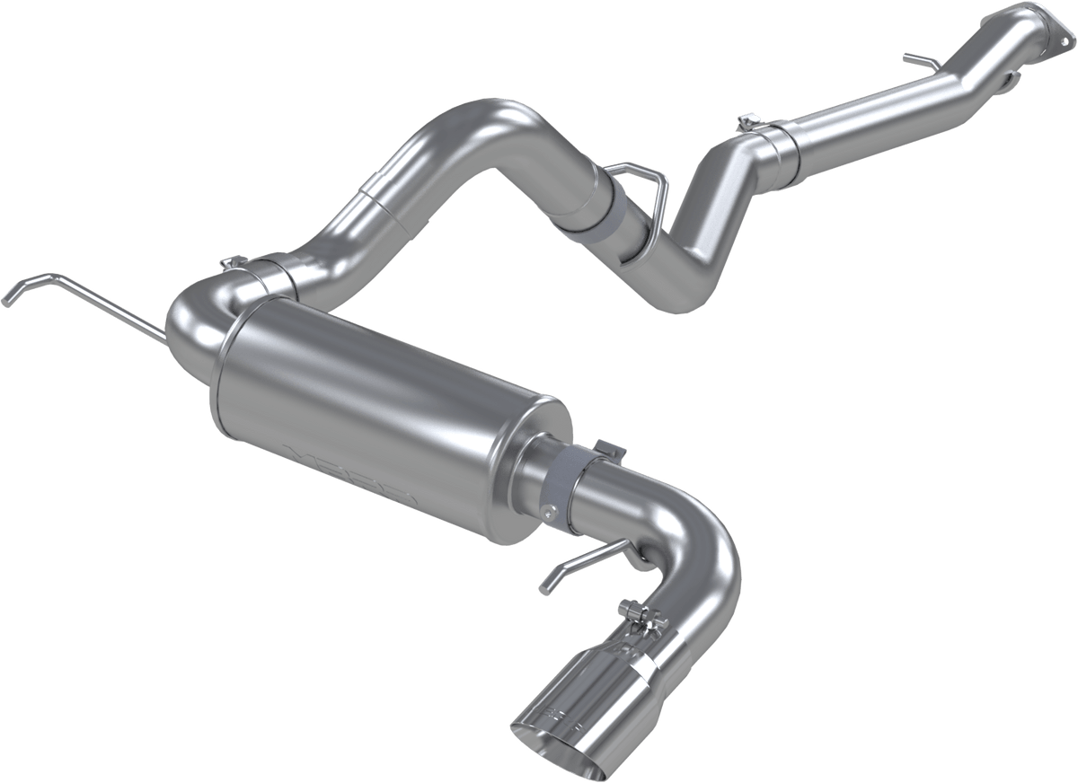 MBRP 2021+ Ford Bronco 2.3L/2.7L EcoBoost 3in Aluminized Steel Catback Exhaust - GUMOTORSPORT