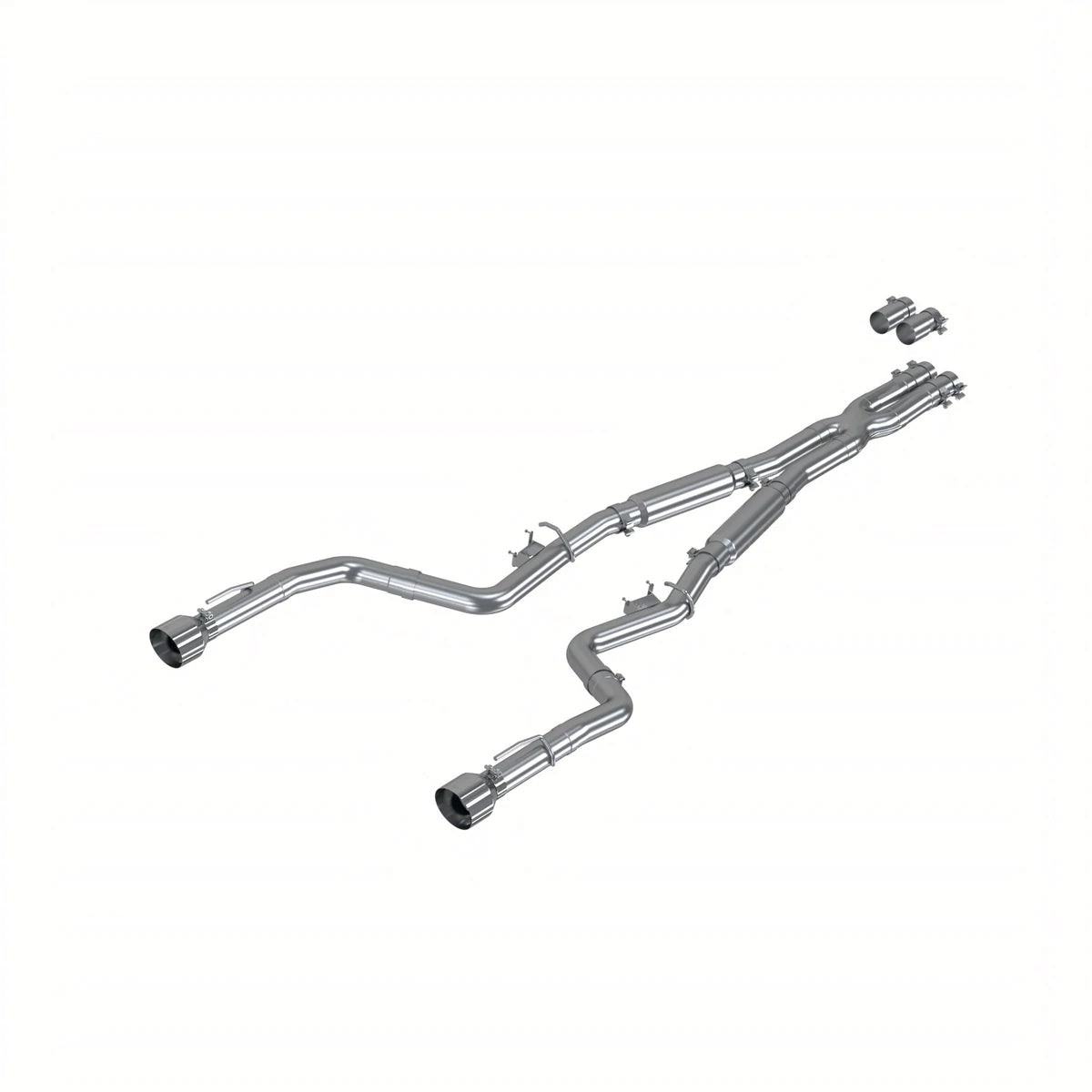 MBRP 2015 + Charger 5.7L 3in Dual Rear Exit Aluminized Catback Exhaust - GUMOTORSPORT