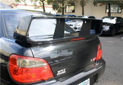 PERRIN Wing Stiffi Black - Subaru STI 2004-2007 - GUMOTORSPORT