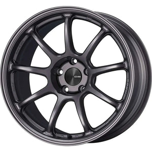 Enkei PF09 18x9.5 5x114.3 40mm Offset 75mm Bore Dark Silver Wheel