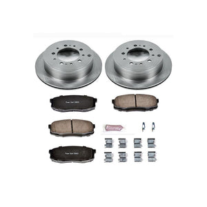 Power Stop 2008 - 2021 Lexus LX570 / Land Cruiser / 2008 - 2022 Tundra Rear Autospecialty Brake Kit - GUMOTORSPORT