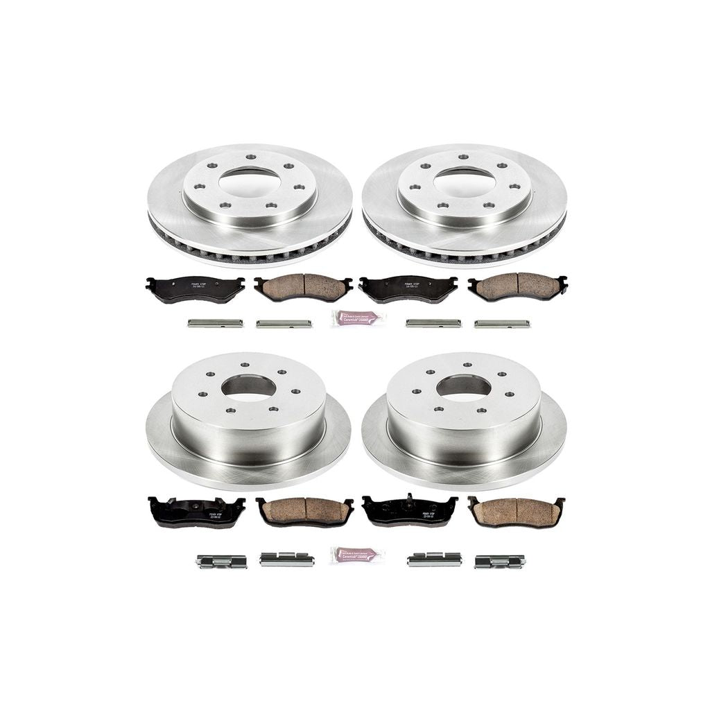 Power Stop 2000 -2003 Ford F-150 Front & Rear Autospecialty Brake Kit
