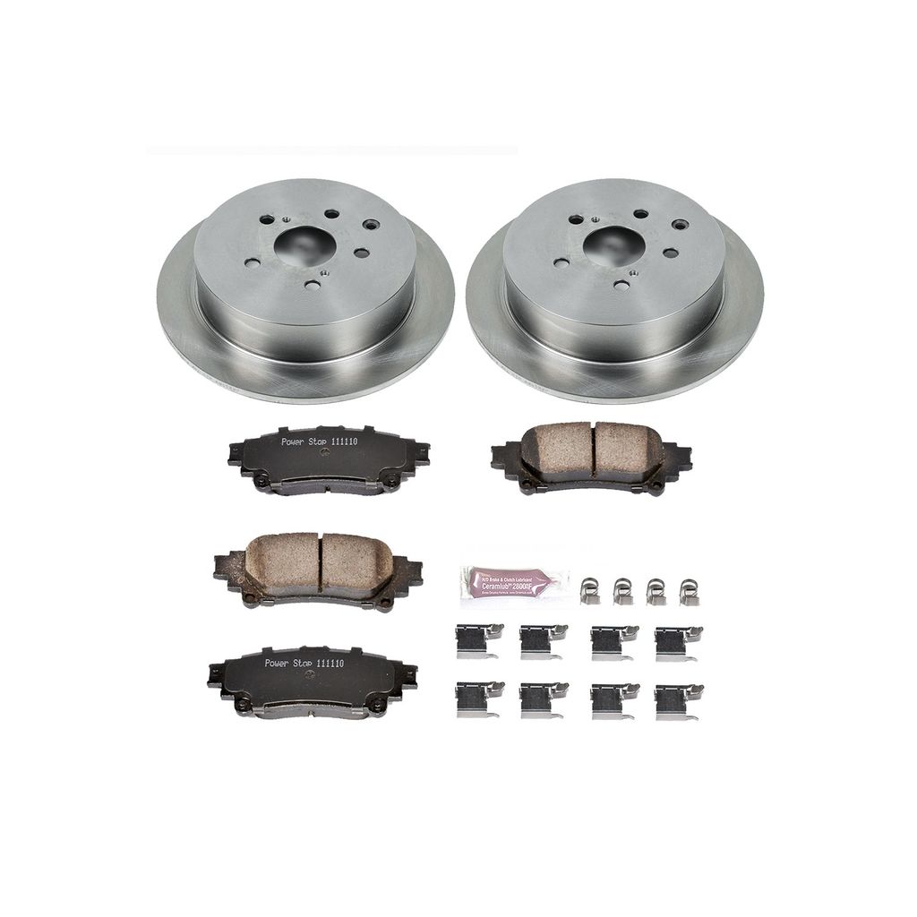 Power Stop 2010 - 2015 Lexus RX350 Rear Autospecialty Brake Kit