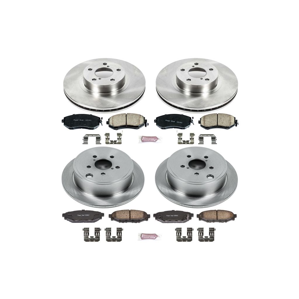 Power Stop 2013 - 2016 Subaru BRZ Front & Rear Autospecialty Brake Kit