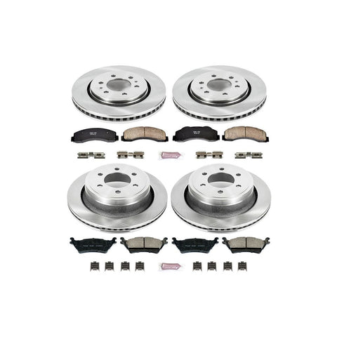 Power Stop 2012 - 2018 Ford F-150 Front & Rear Autospecialty Brake Kit