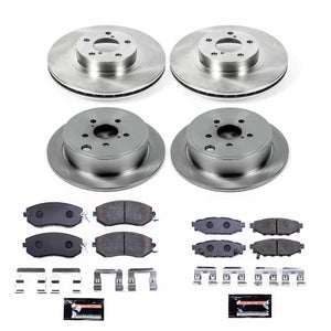 Power Stop 2013 - 2016 Subaru BRZ Front & Rear Track Day Brake Kit