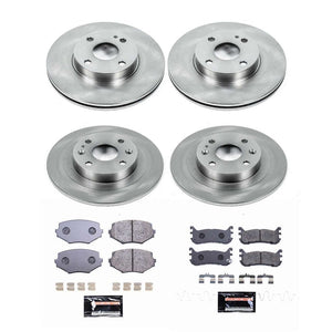 Power Stop 1993 - 2005 Mazda Miata Front & Rear Track Day Brake Kit