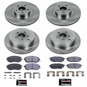 Power Stop 2013 - 2016 Scion FR-S / 2013 - 2020 Subaru BRZ  / 2017 + Toyota 86 Front & Rear Track Day SPEC Brake Kit