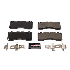 Power Stop 2015 - 2022 Ford Mustang Front Z23 Evolution Sport Brake Pads w/Hardware - GUMOTORSPORT